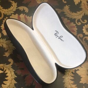 Ray-Ban Black Clam Hard Shell Large Glasses Sunglasses Case